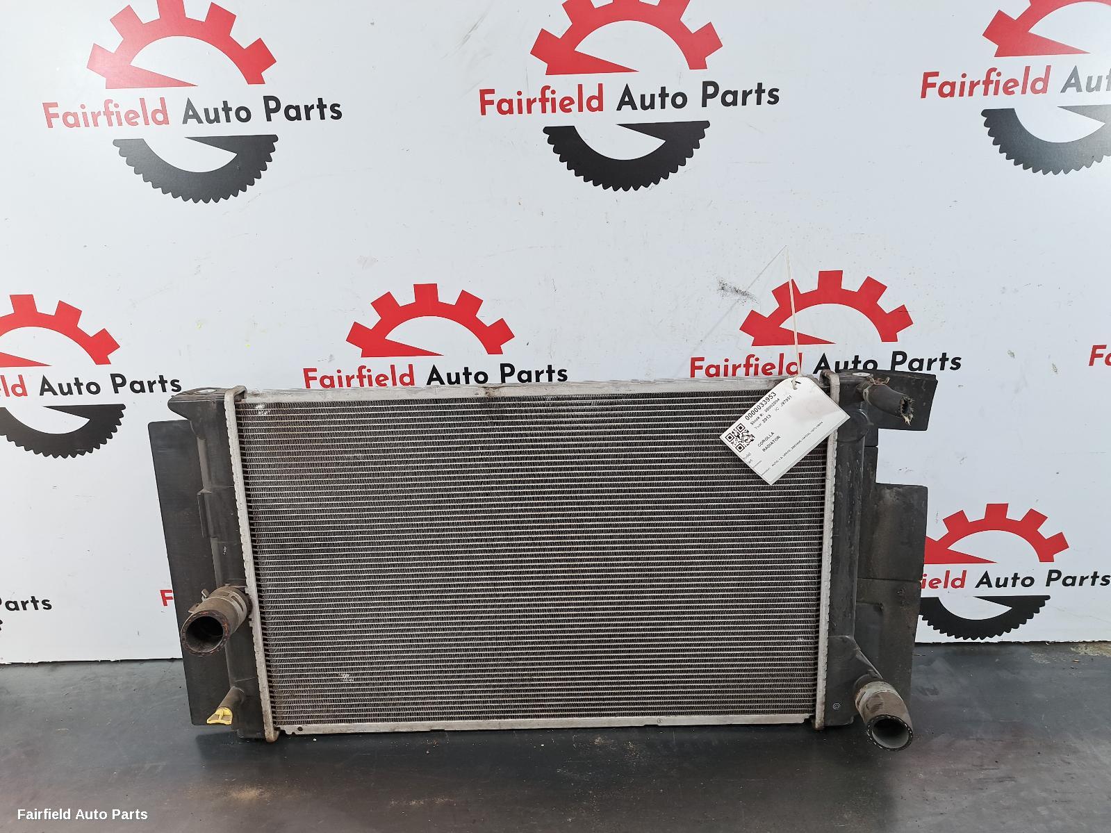 2012-2018 Toyota Corolla Radiator