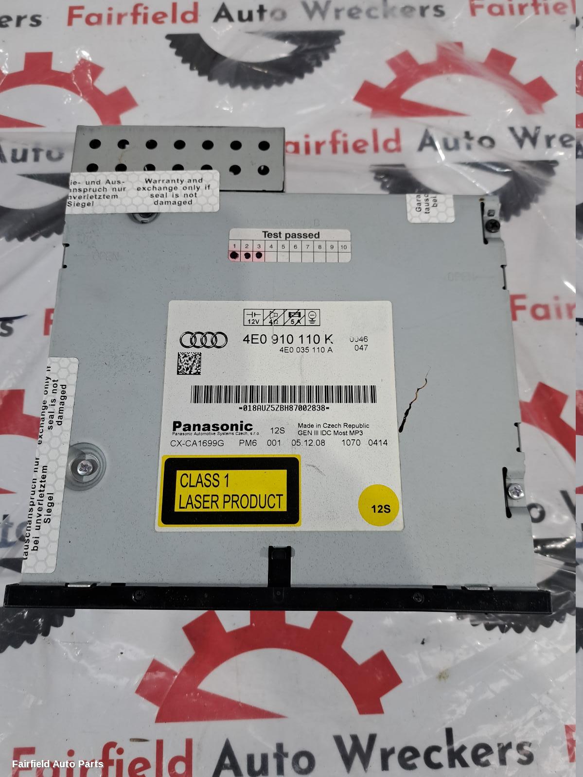 2009-2017 Audi Q5 Radio Cd Dvd Sat Tv