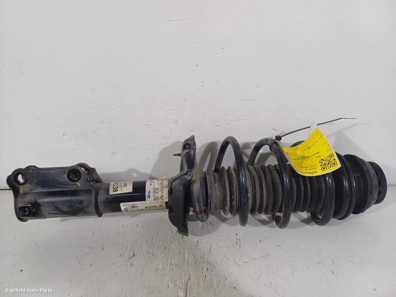 2016-2023 Kia Rio Right Front Strut