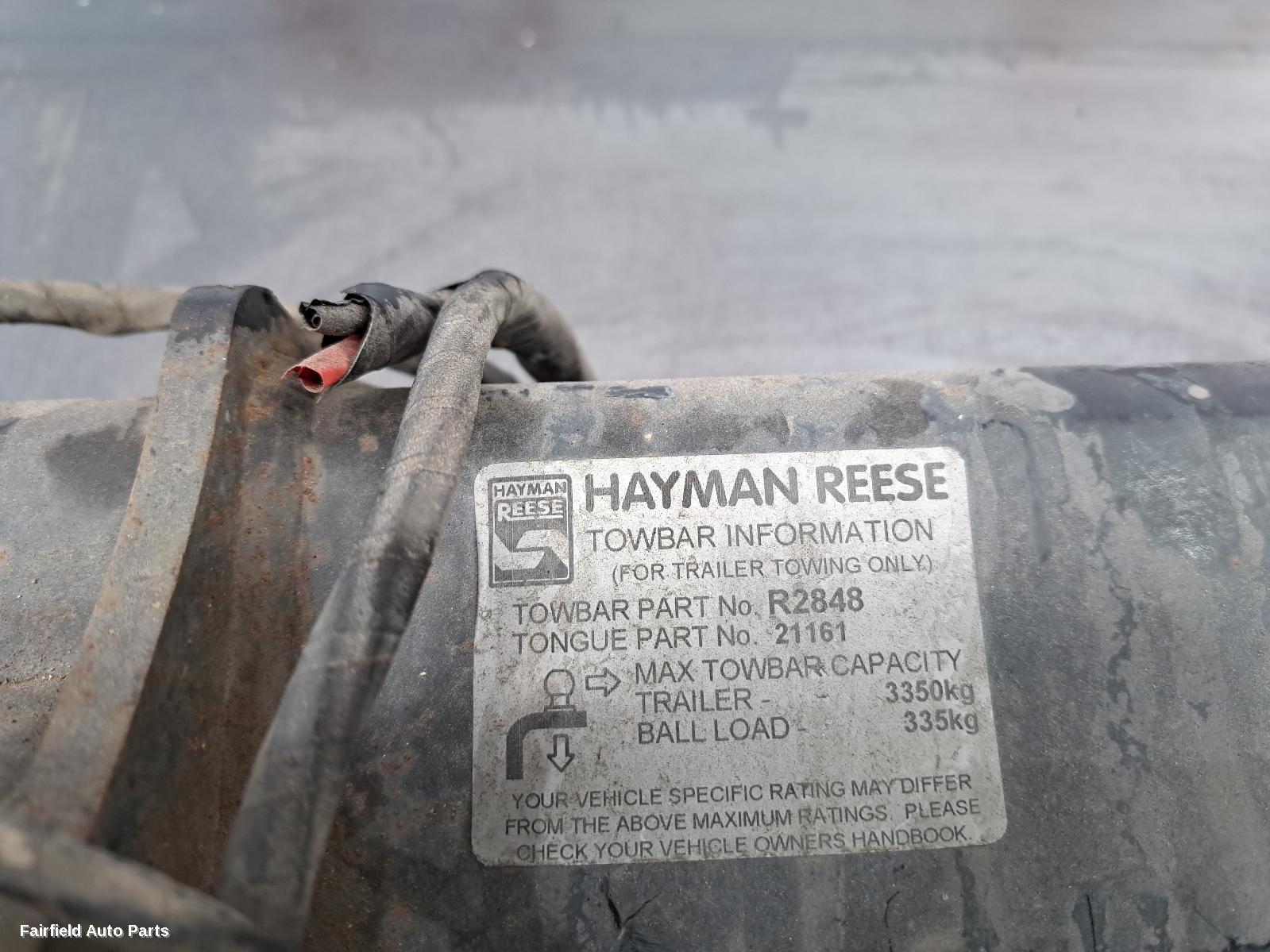 2011-2015 Ford Ranger Towbar