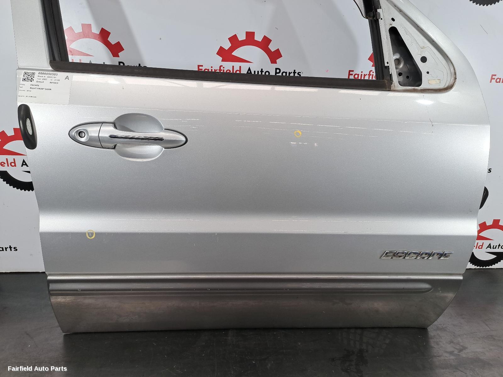 2006-2008 Ford Escape Right Front Door