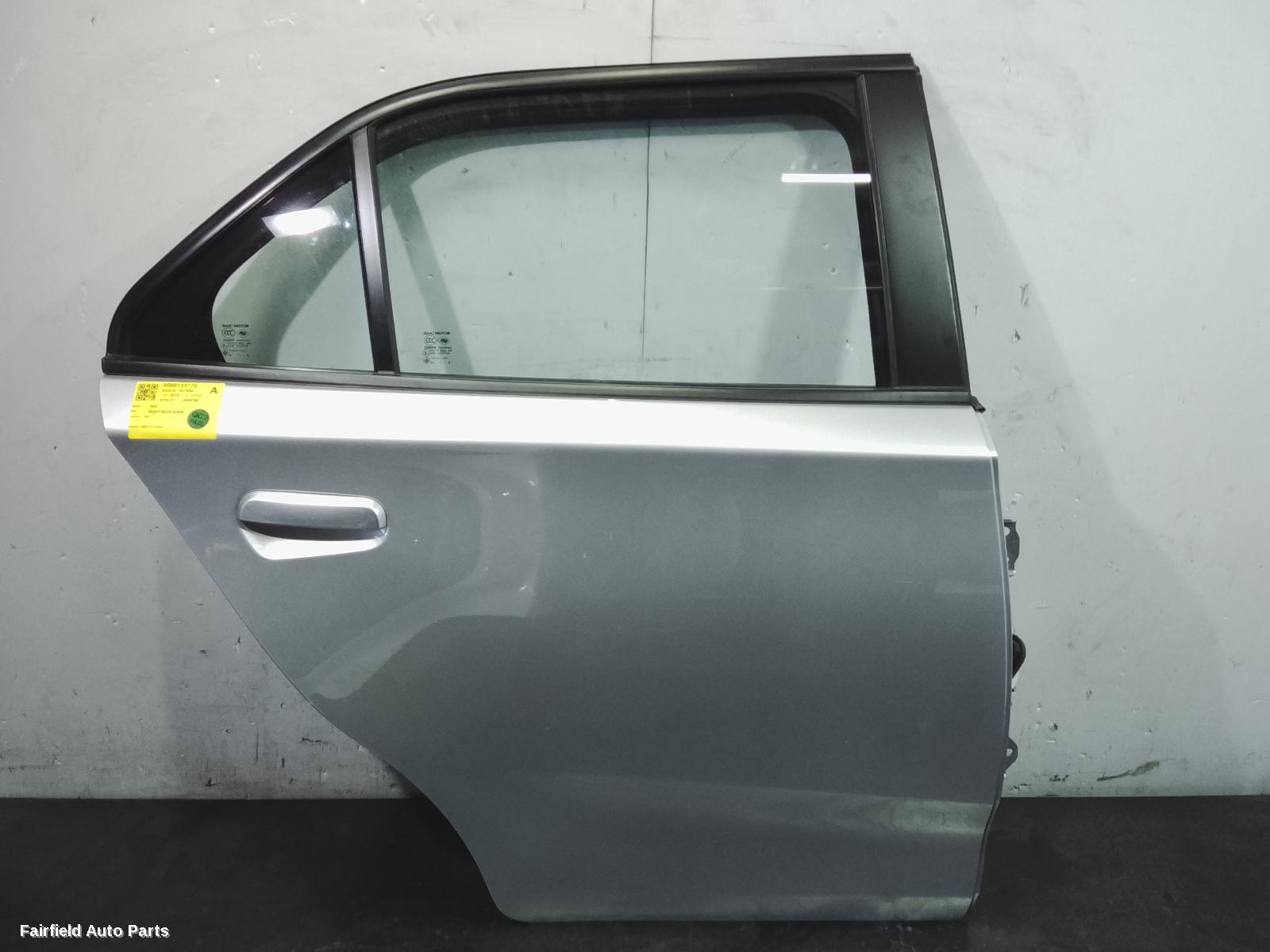 2016-2025 Mg Mg3 Right Rear Door Sliding
