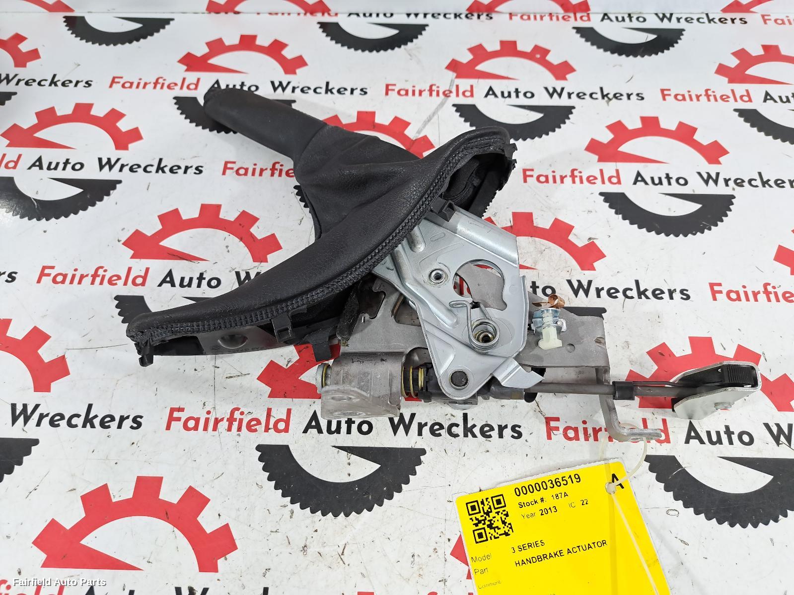 2012-2019 Bmw 3 Series Handbrake Actuator