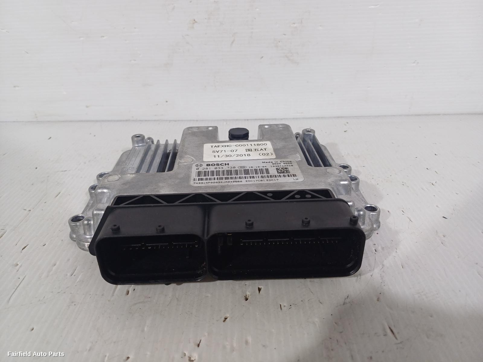 2015-2021 Ldv G10 Ecu