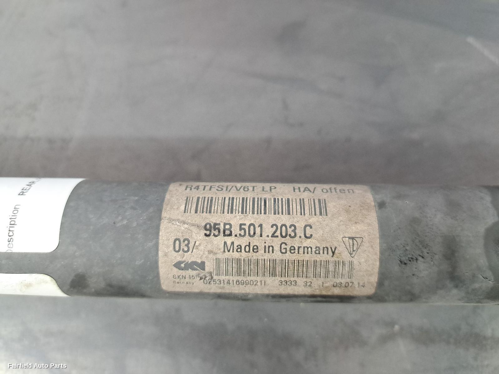 2014-2024 Porsche Macan Left Driveshaft