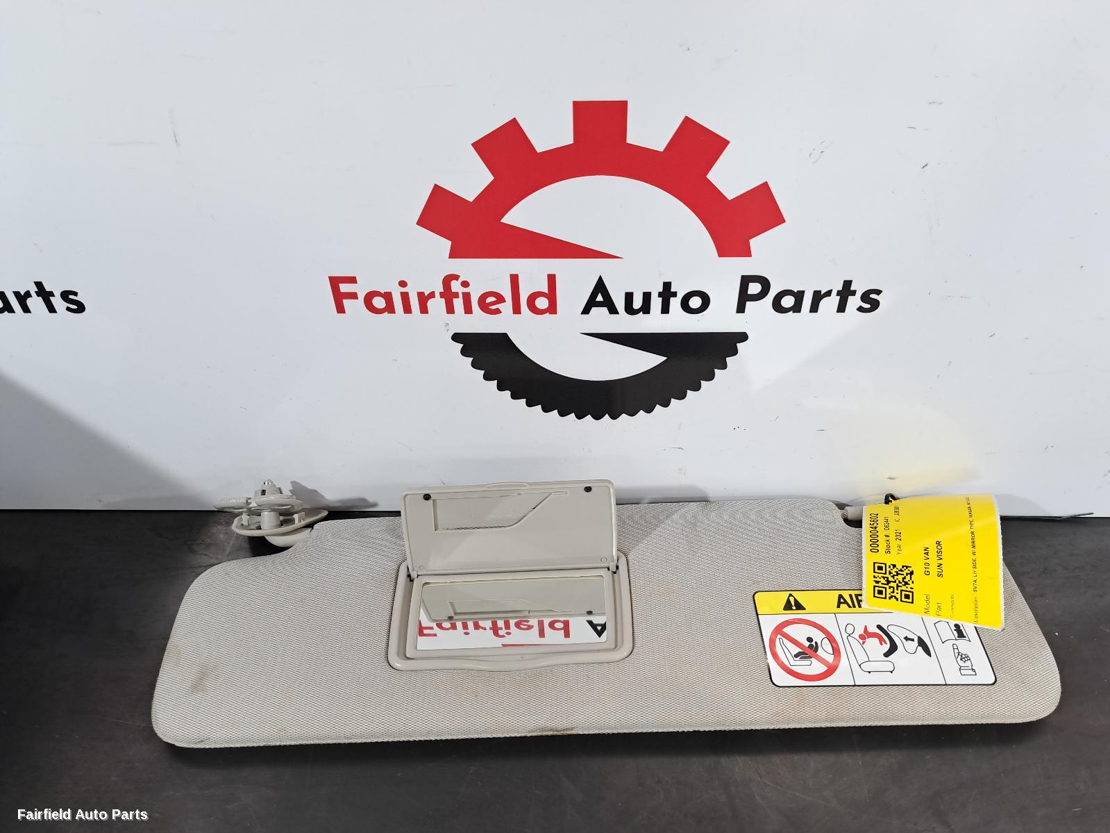 2015-2022 Ldv G10 Sunvisor