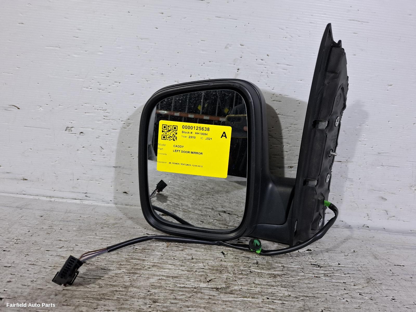 2004-2015 Volkswagen Caddy Left Door Mirror