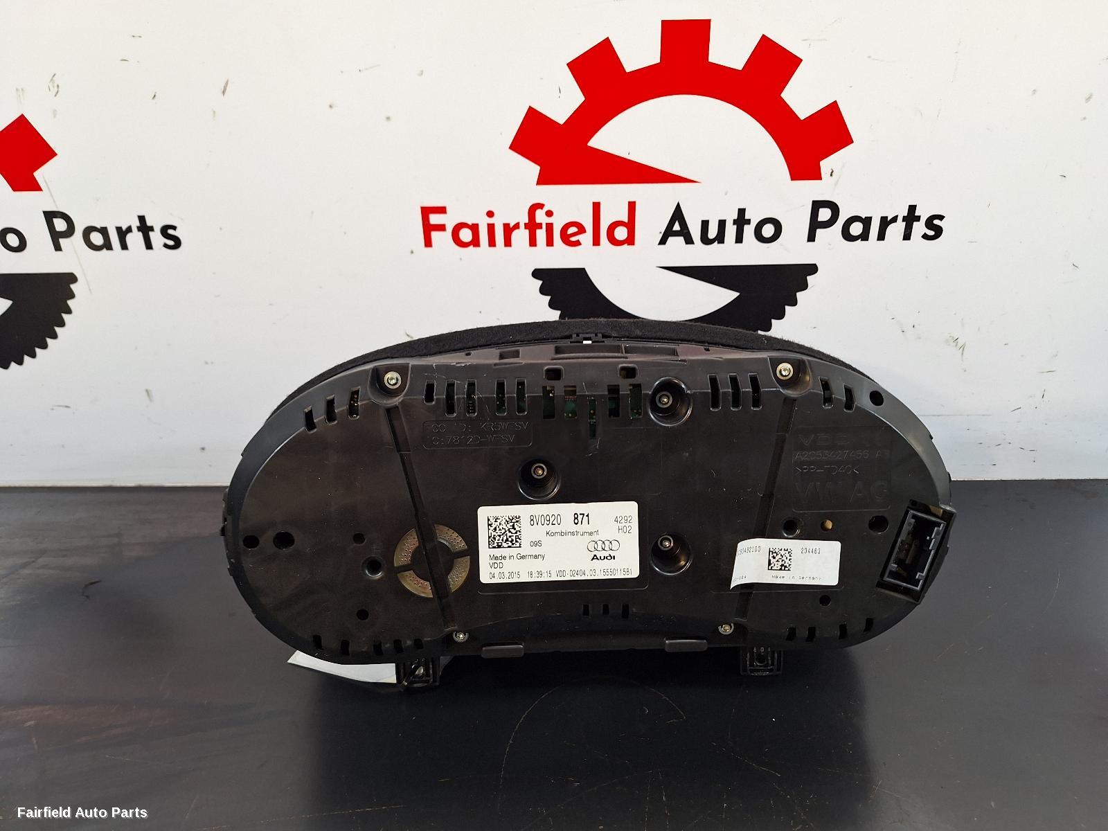 2013-2020 Audi A3 Instrument Cluster