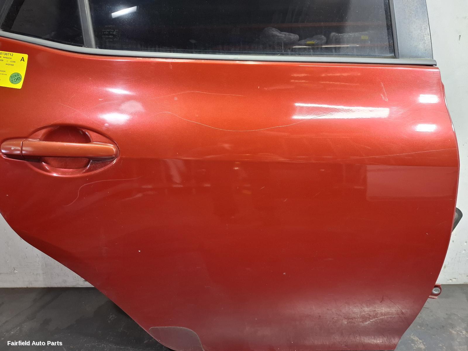 2007-2012 Toyota Corolla Right Rear Door Sliding