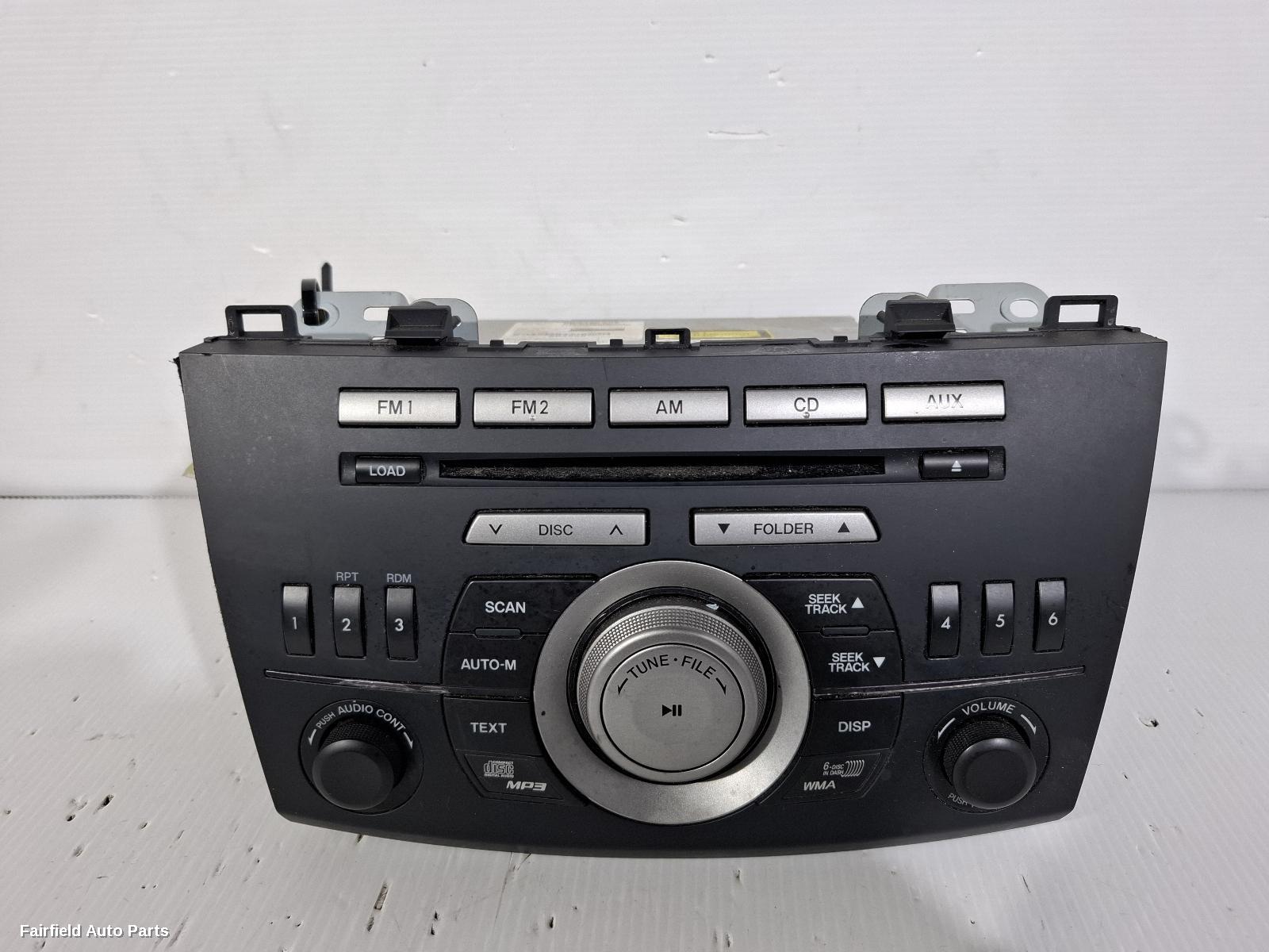2009-2013 Mazda 3 Radio Cd Dvd Sat Tv