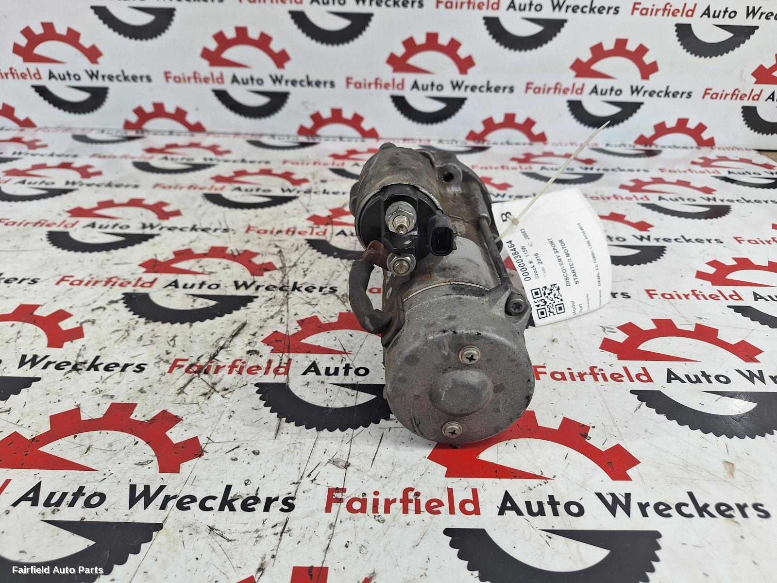 2015-2016 Land Rover Discovery Sport Starter