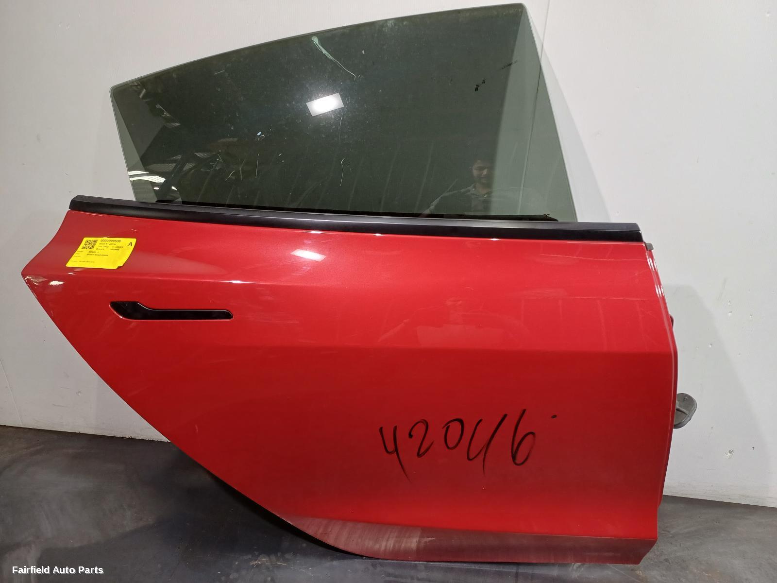2019-2023 Tesla Model 3 Right Rear Door Sliding