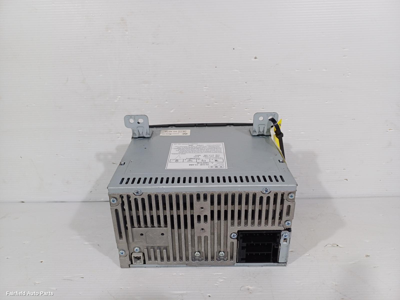 2007-2012 Hyundai I30 Radio Cd Dvd Sat Tv