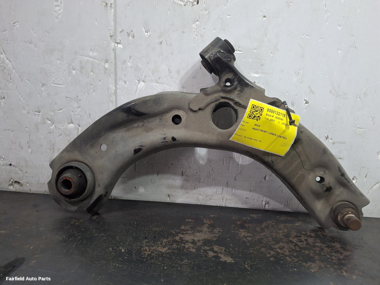 2020-2023 Mazda Mx30 Right Front Lower Control Arm