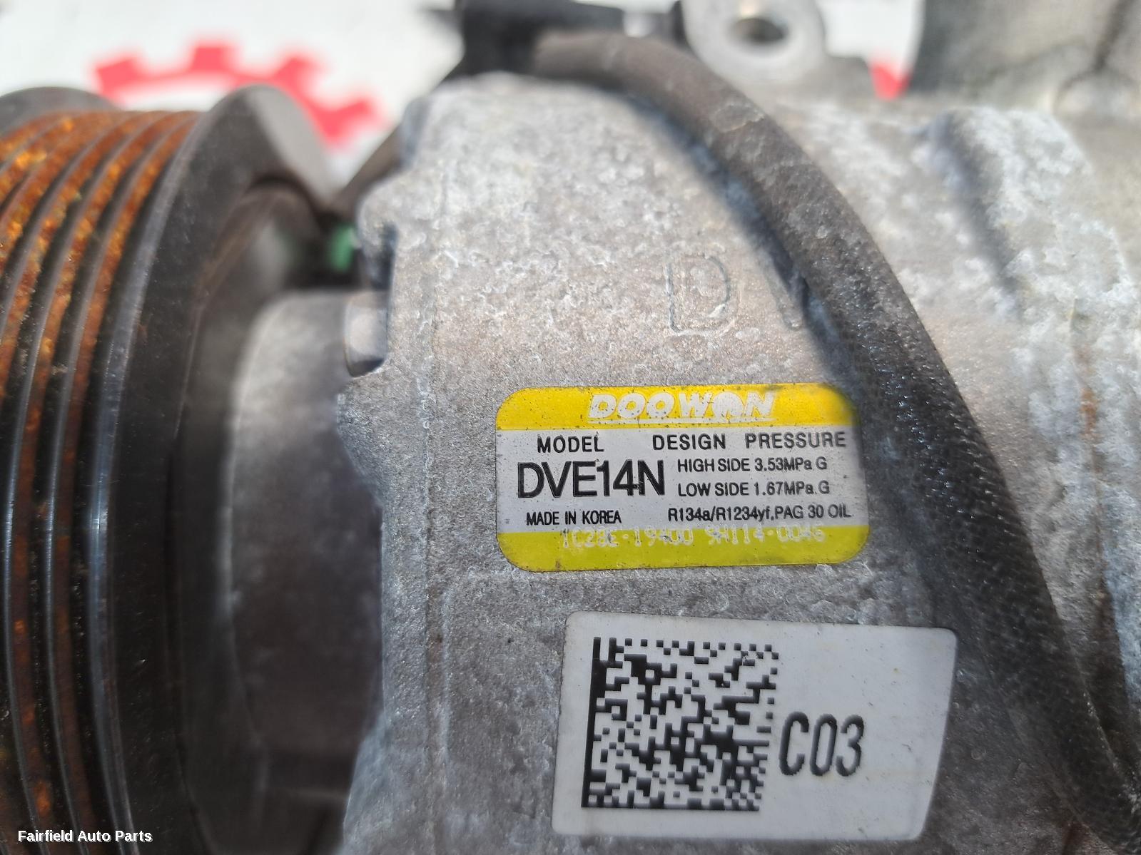 2017-2020 Hyundai Kona A C Compressor