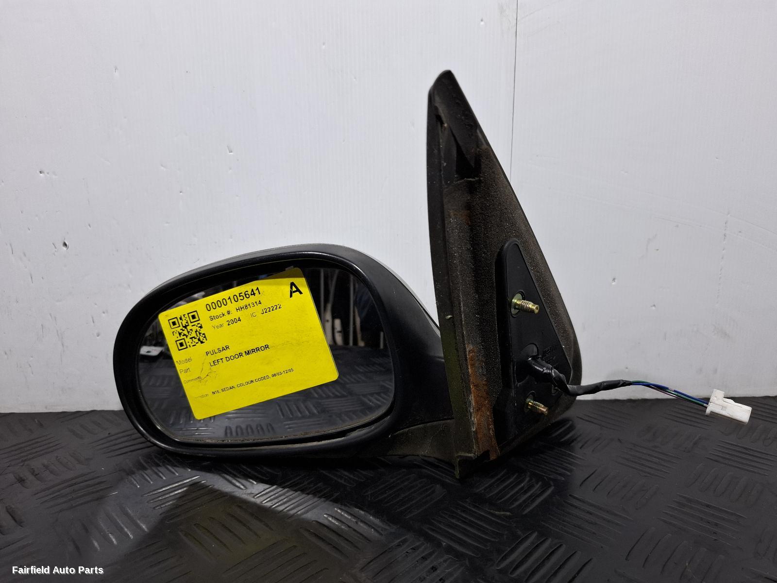 2003-2005 Nissan Pulsar Left Door Mirror