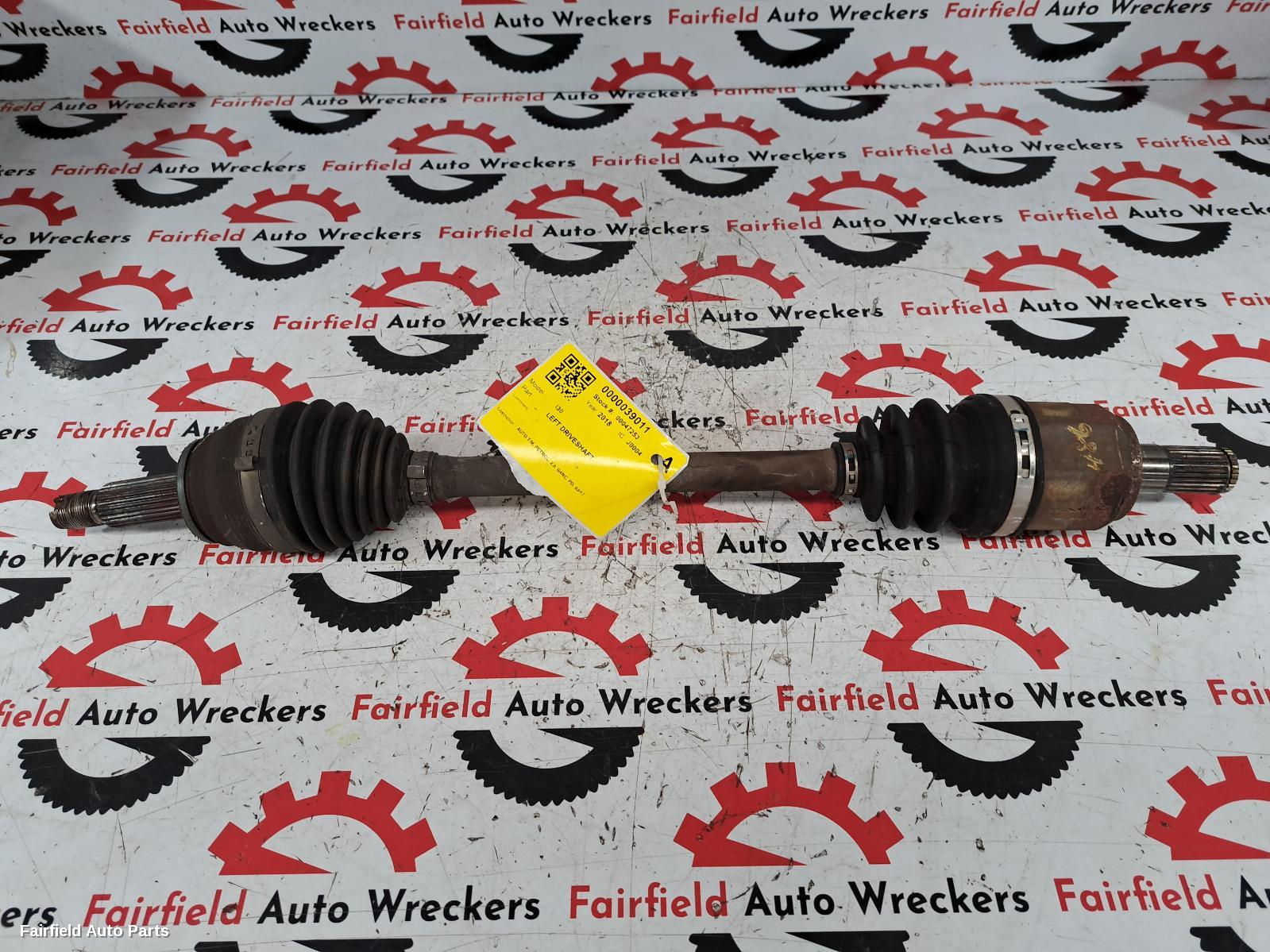 2017-2023 Hyundai I30 Left Driveshaft