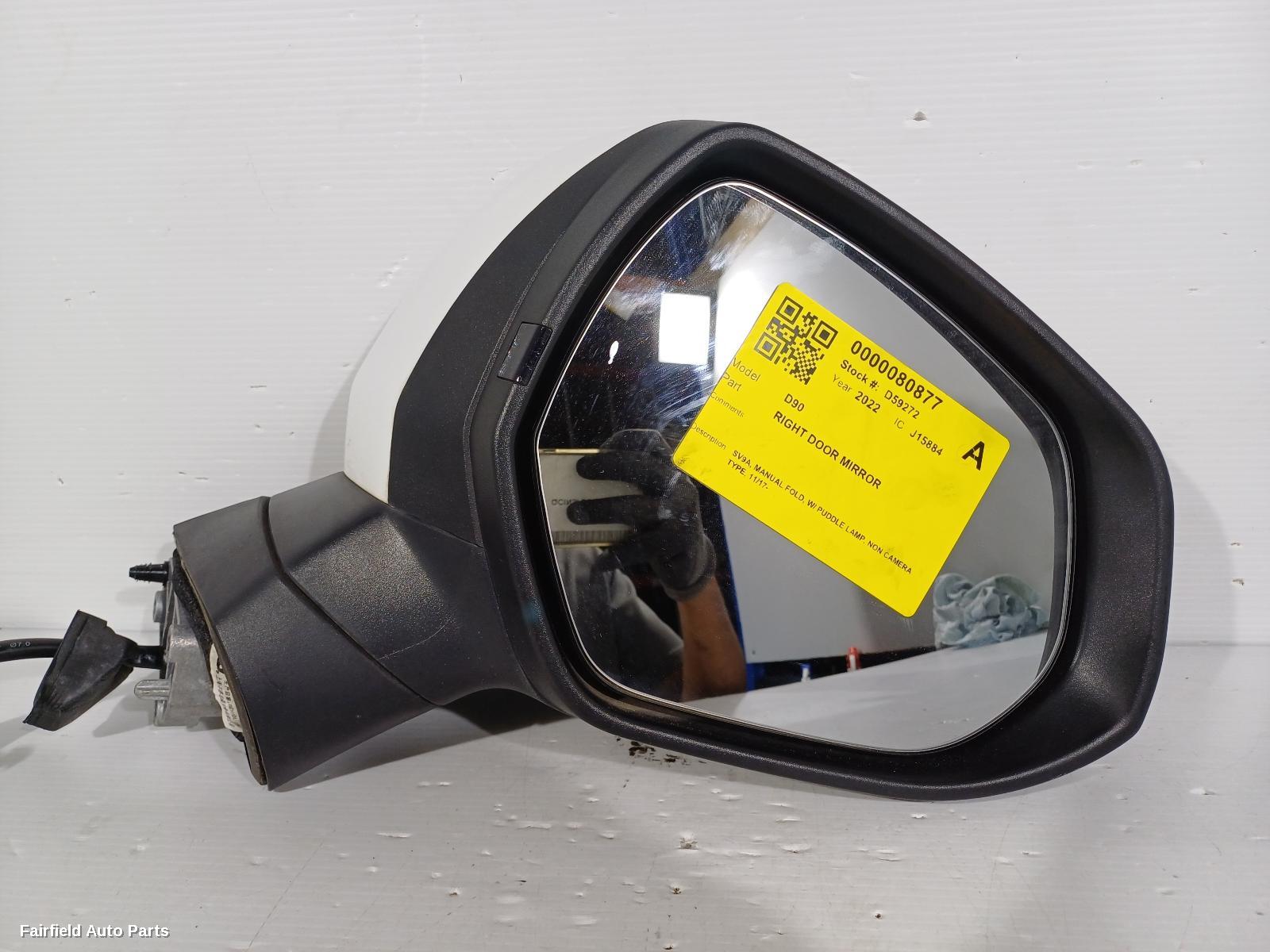 2017-2024 Ldv D90 Right Door Mirror