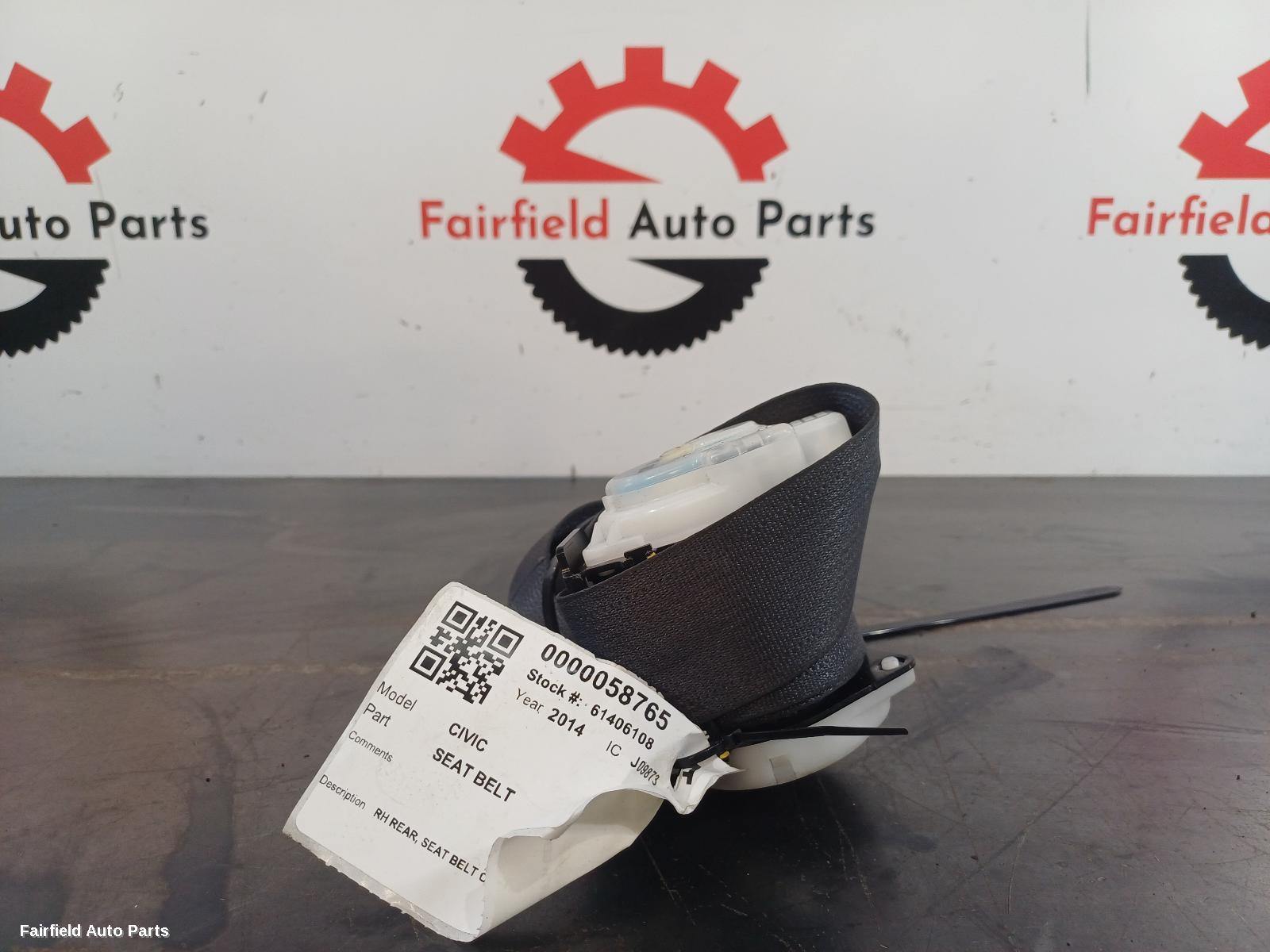 2014-2016 Honda Civic Seatbelt Stalk