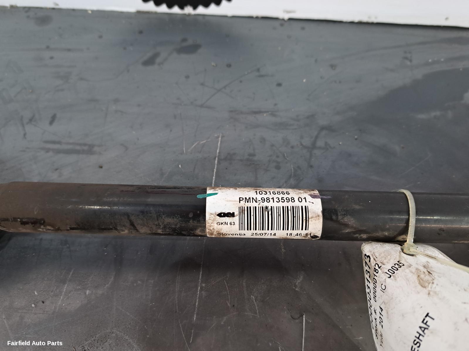2011-2016 Mini Cooper Right Driveshaft