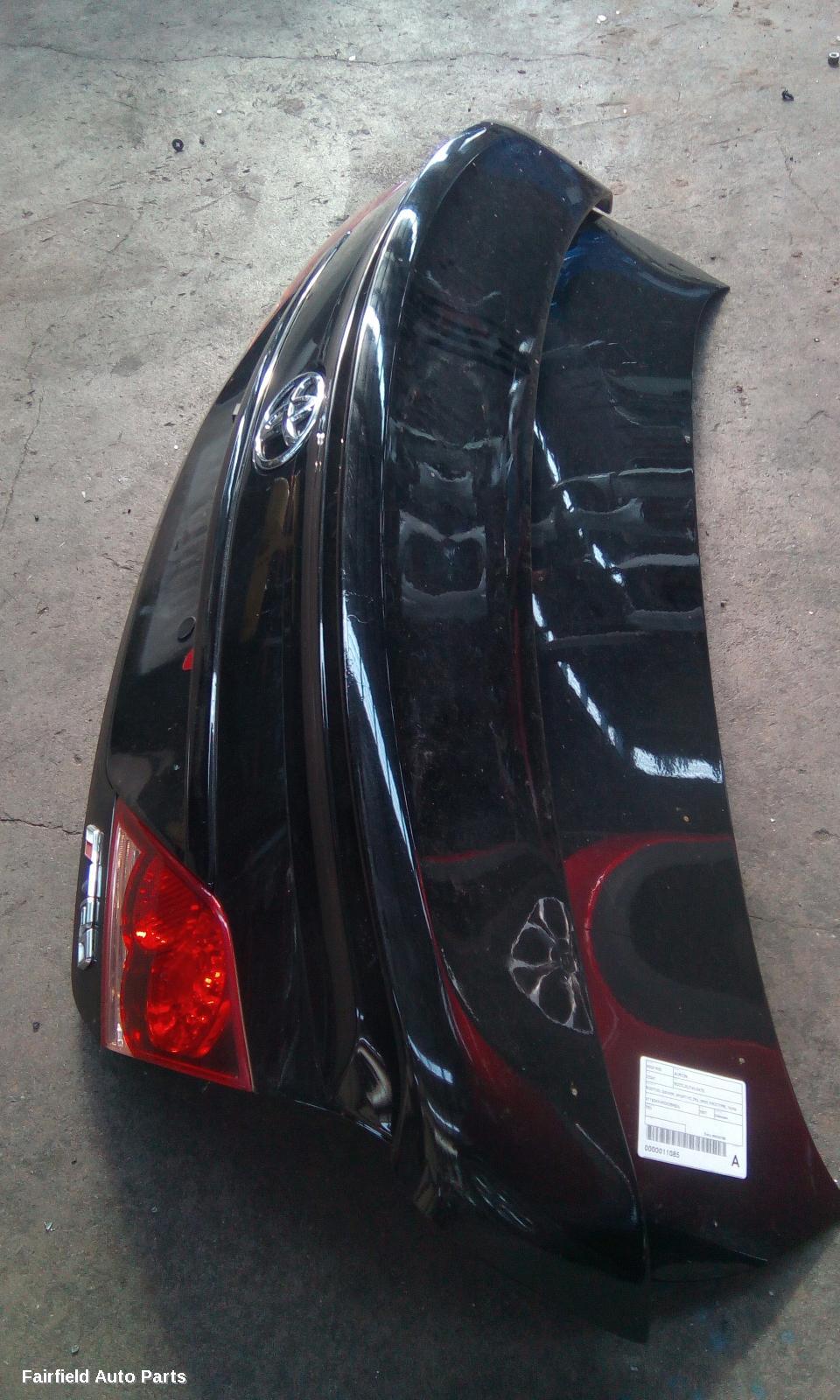 2006-2012 Toyota Aurion Bootlid Tailgate