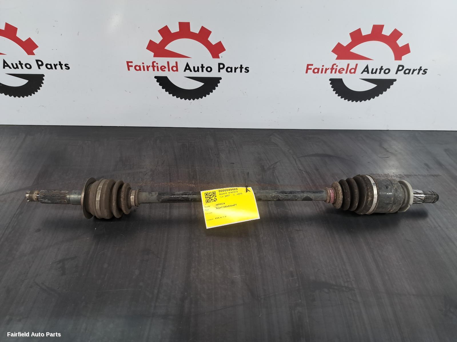 2016-2022 Subaru Impreza Right Driveshaft