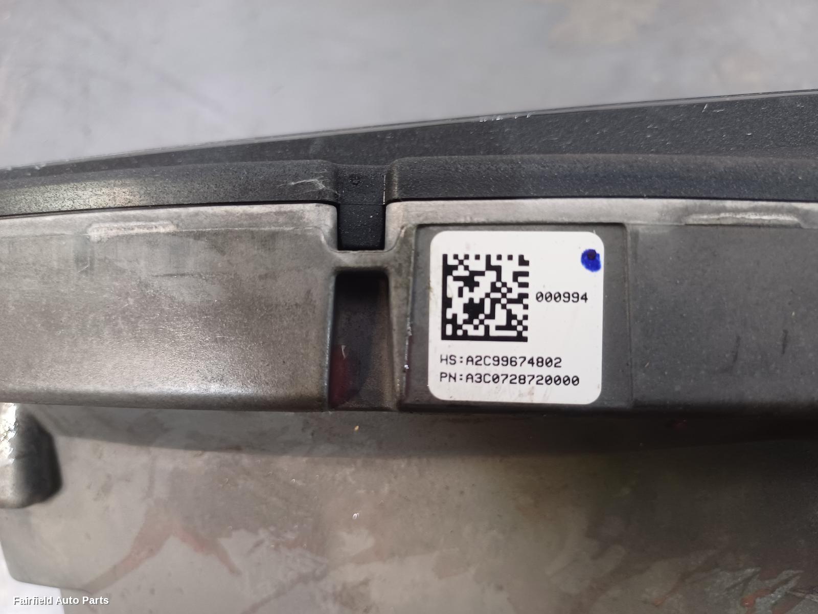 2018-2025 Mercedes A Class Instrument Cluster