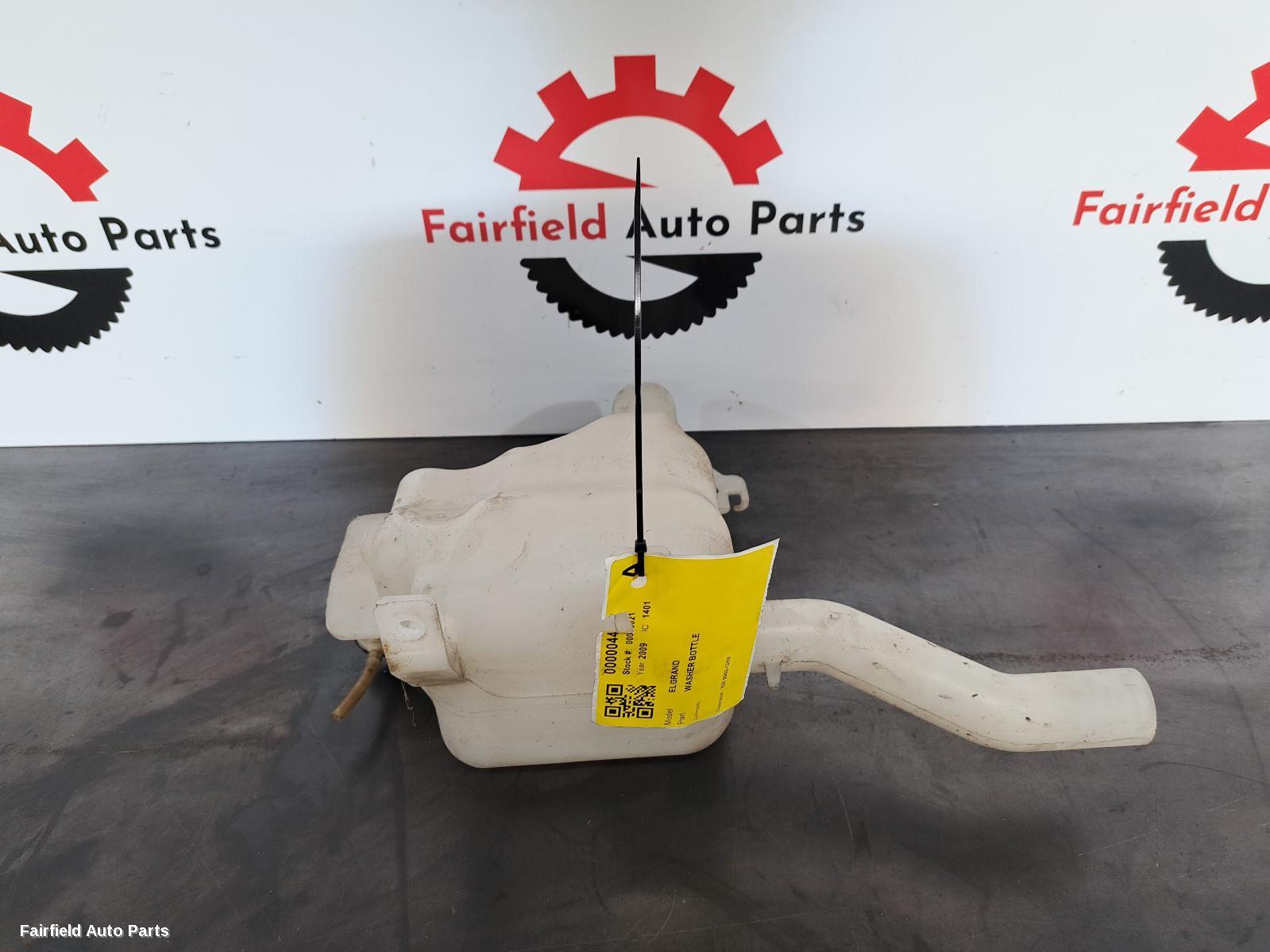 2002-2010 Nissan Elgrand Washer Bottle