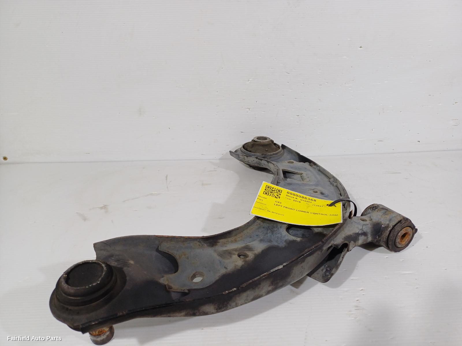 2015-2017 Mazda Cx3 Left Front Lower Control Arm