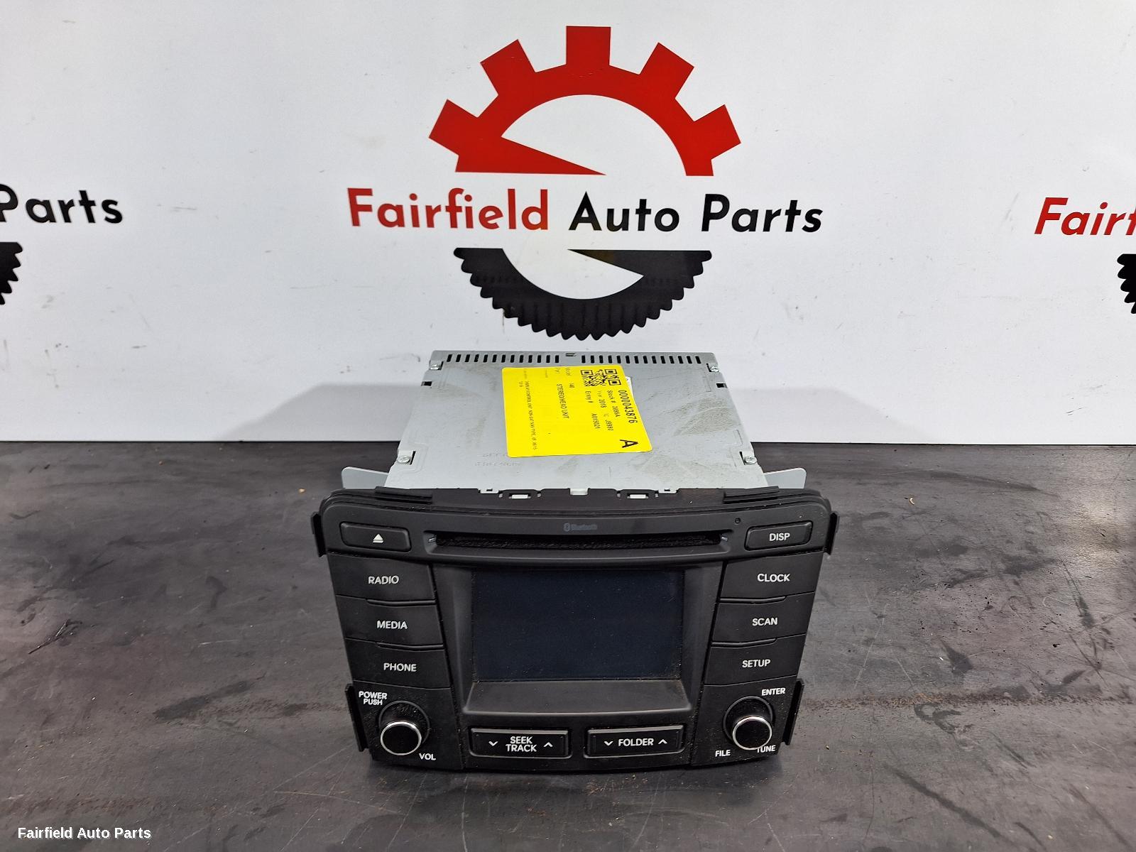 2015-2019 Hyundai I40 Radio Cd Dvd Sat Tv