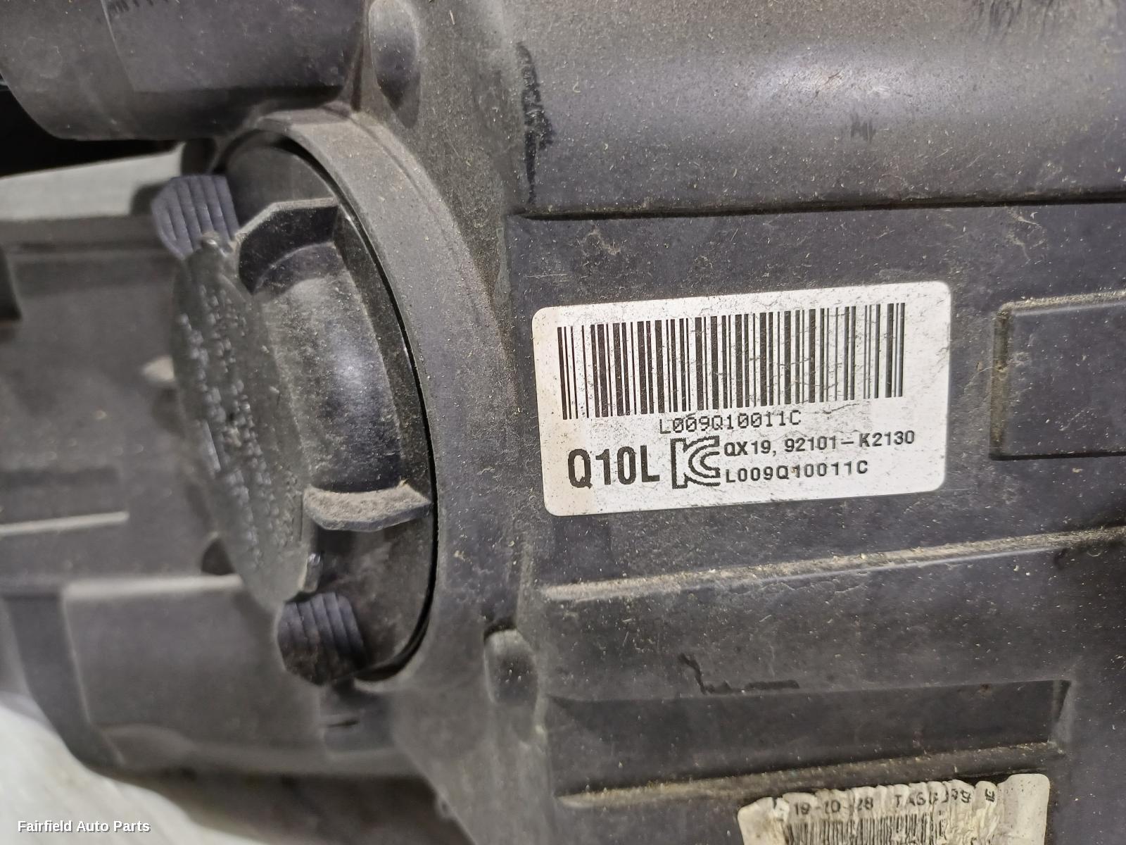 2019-2025 Hyundai Venue Left Headlamp