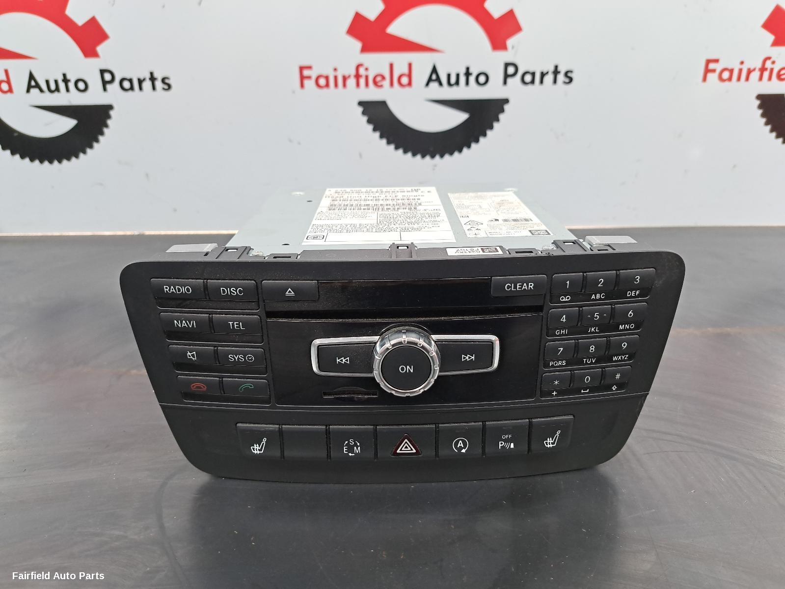 2012-2018 Mercedes A Class Radio Cd Dvd Sat Tv