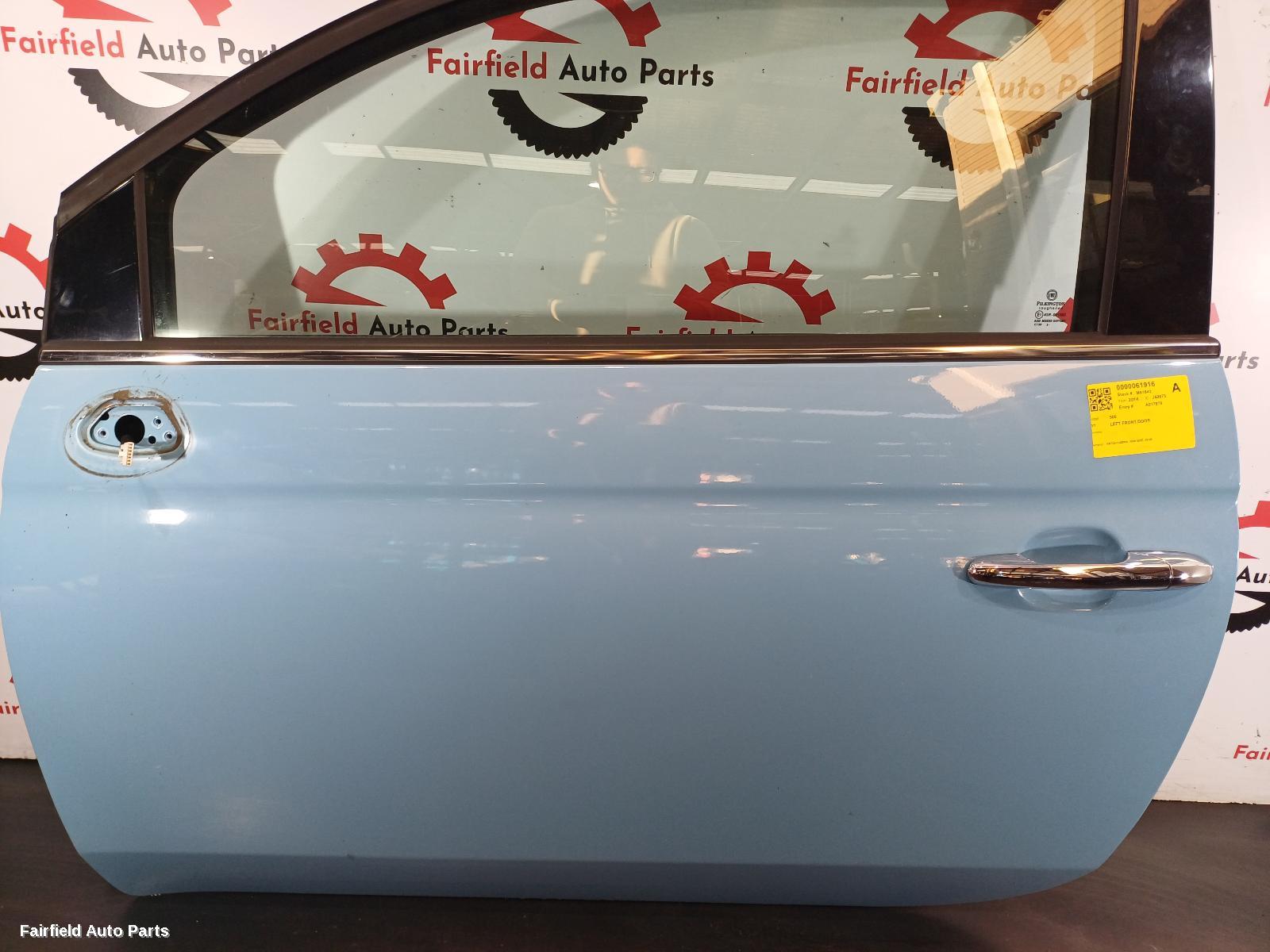 2008-2024 Fiat 500 Left Front Door