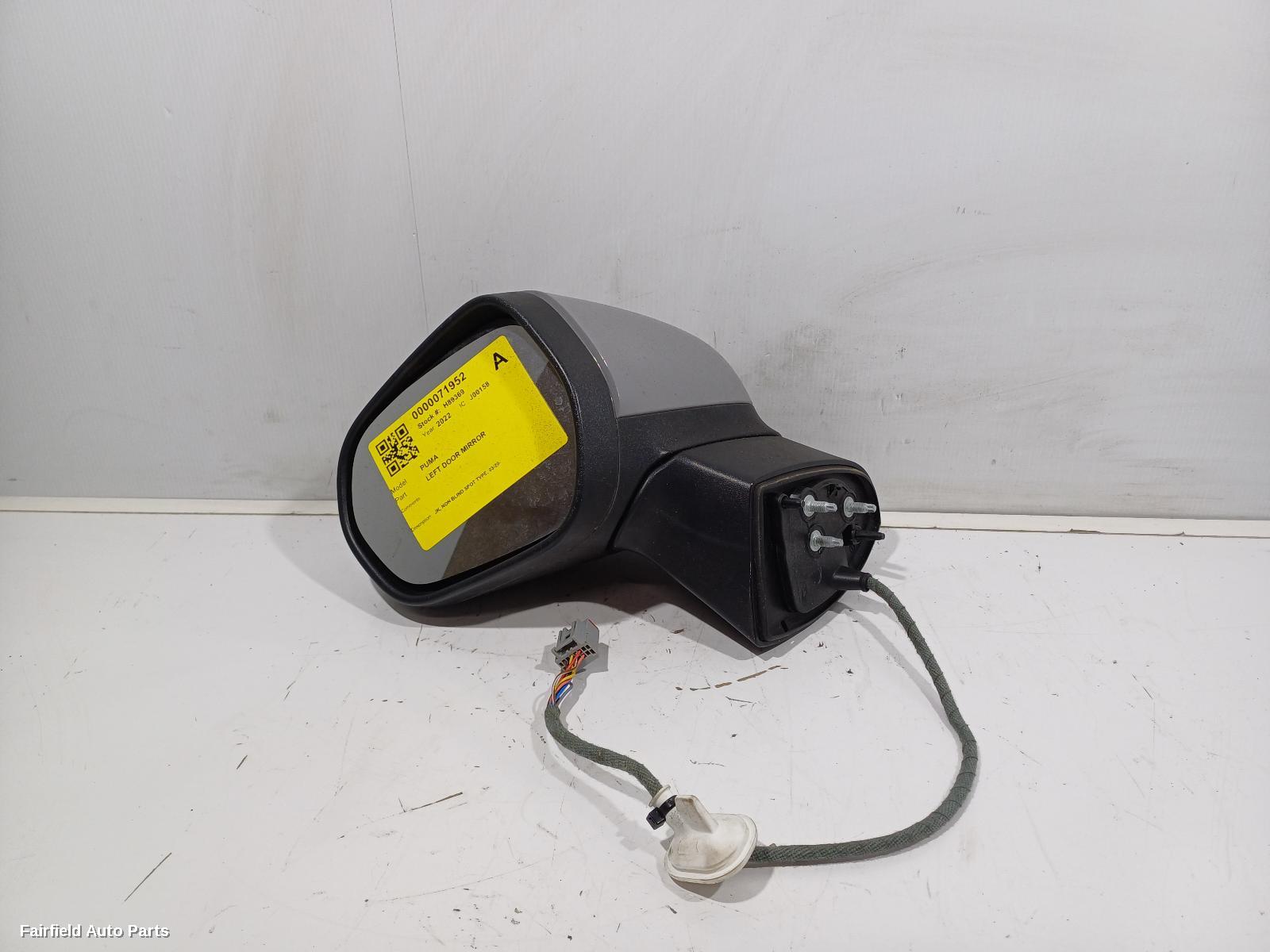 2020-2023 Ford Puma Left Door Mirror