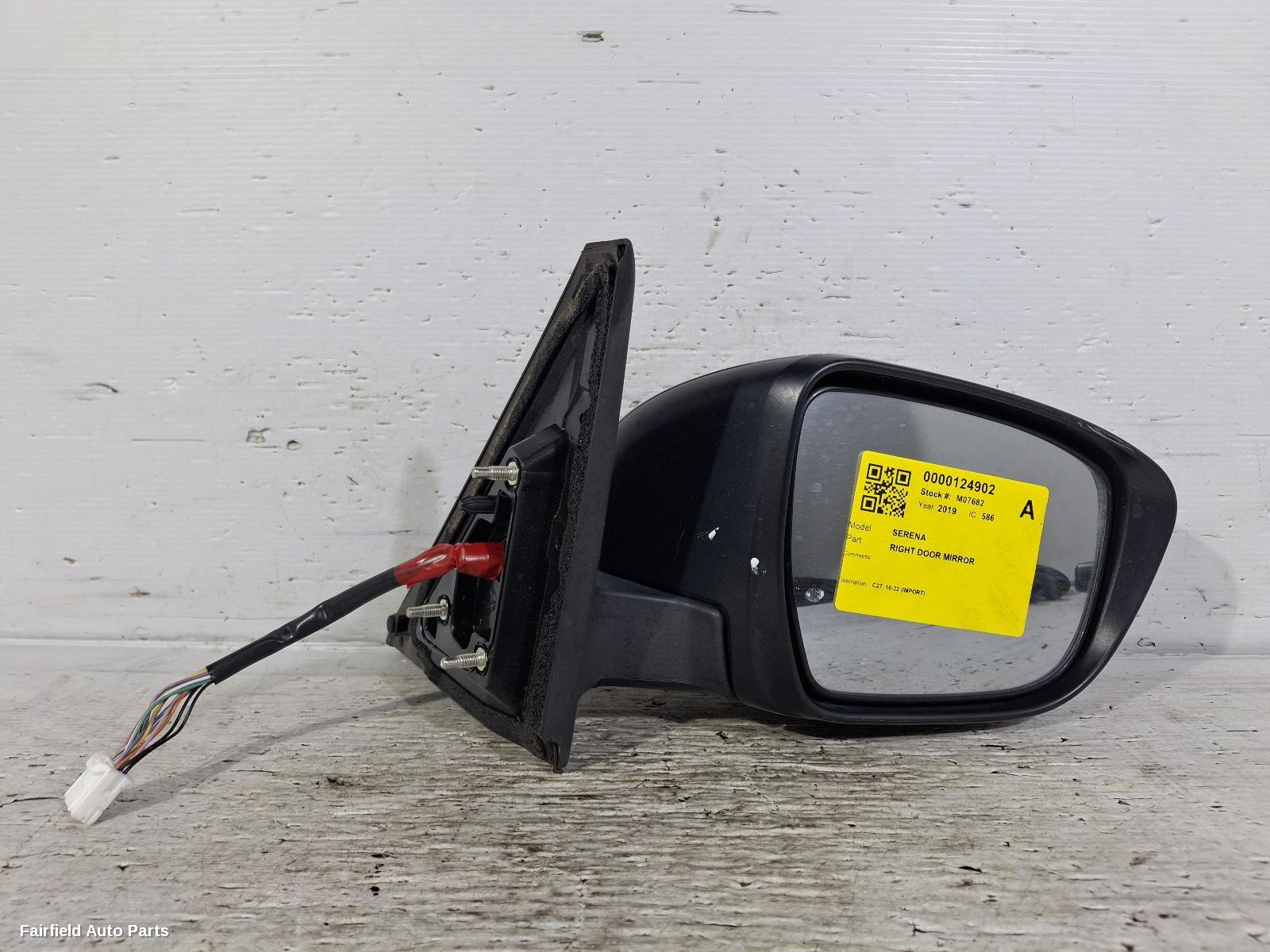 2016-2022 Nissan Serena Right Door Mirror
