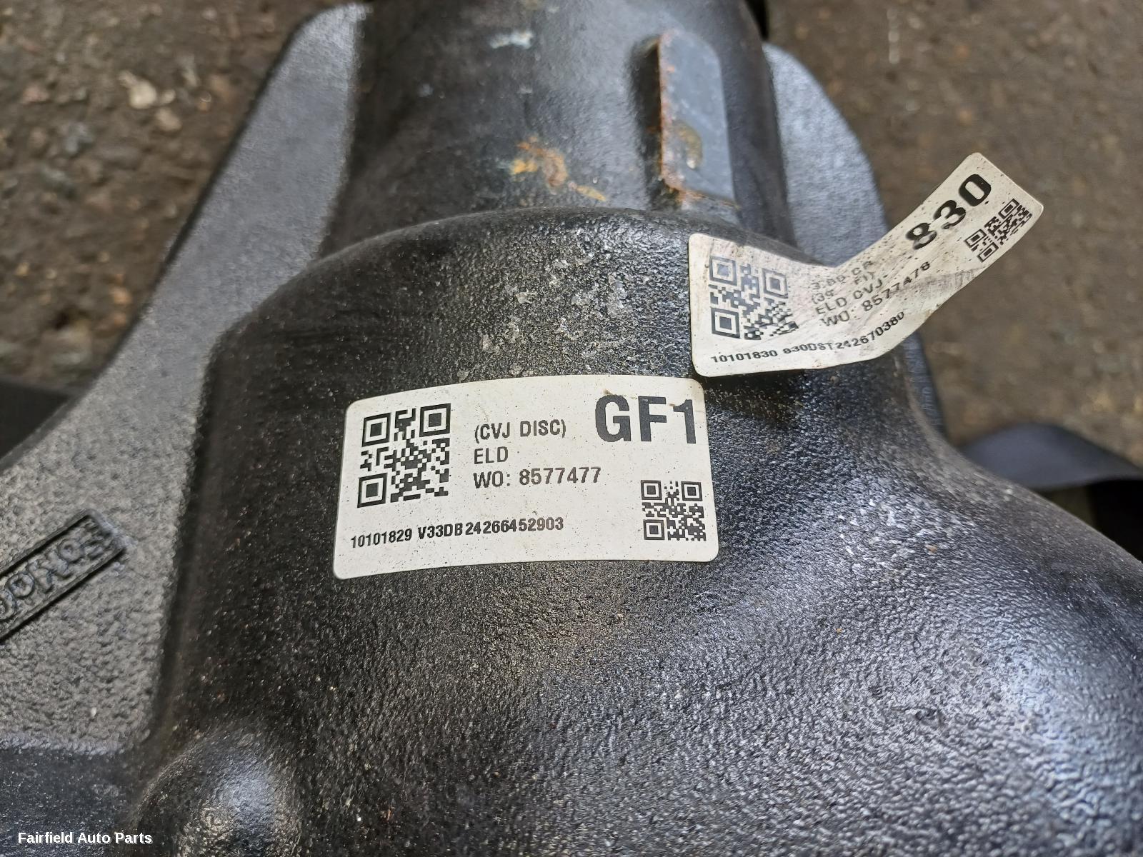 2022-2025 Ford Ranger Rear Diff Assembly