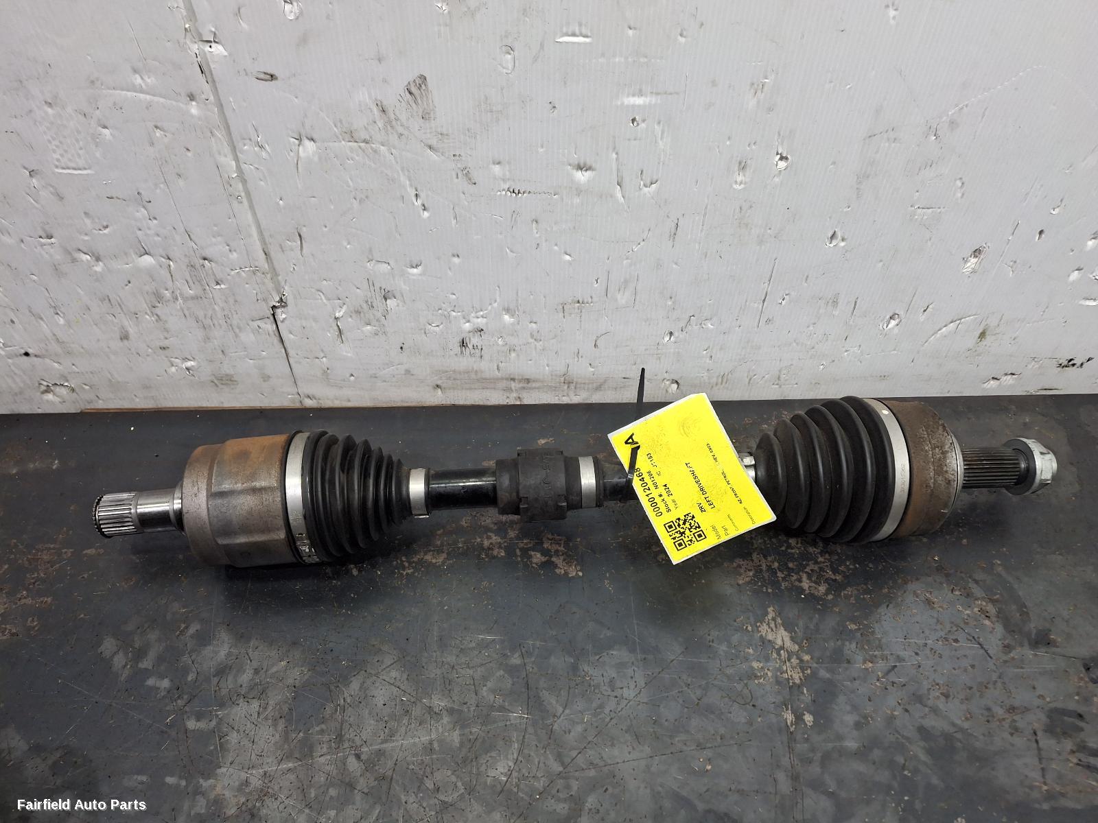 2023-2024 Honda Zrv Left Driveshaft