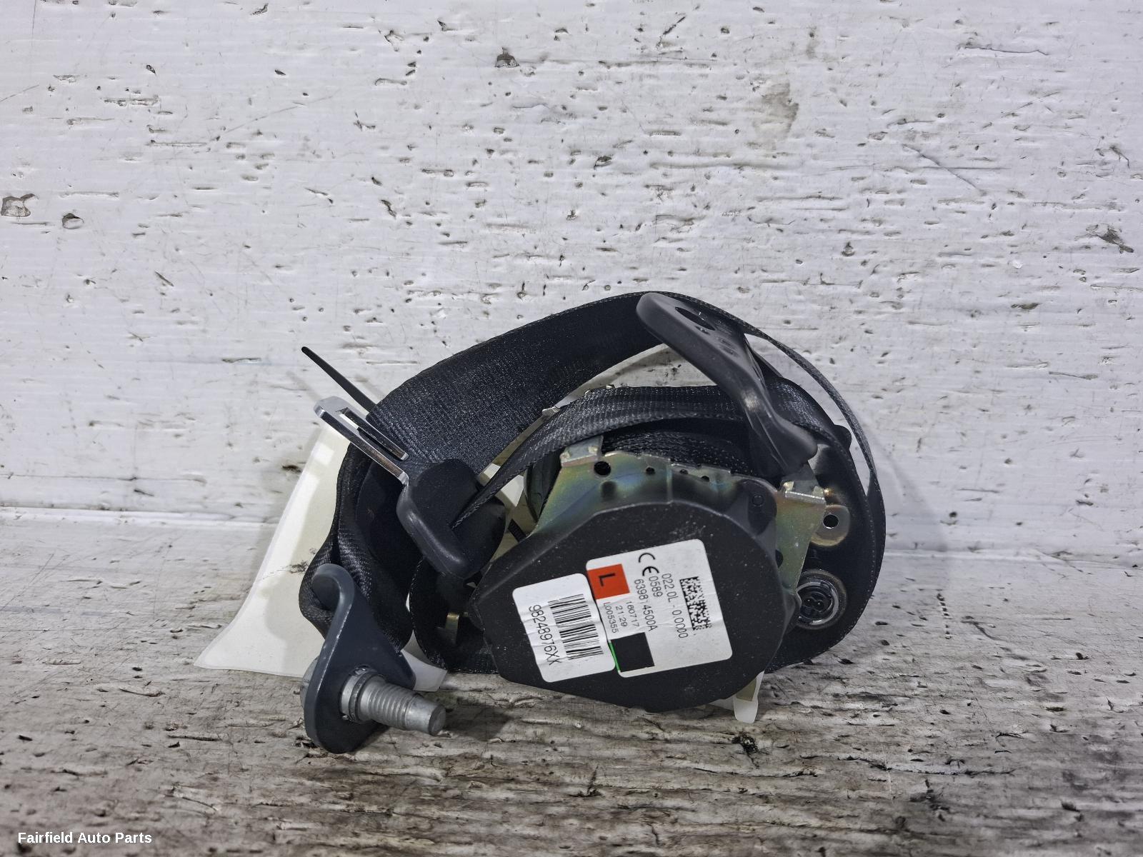 2017-2019 Citroen C3 Seatbelt Stalk