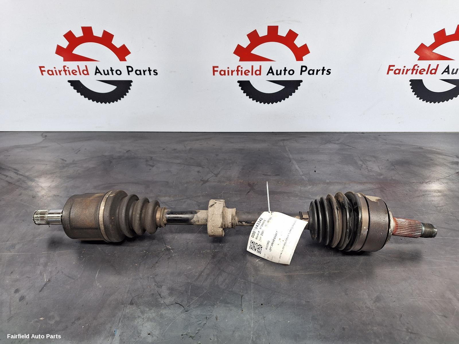 2008-2015 Honda Accord Left Driveshaft