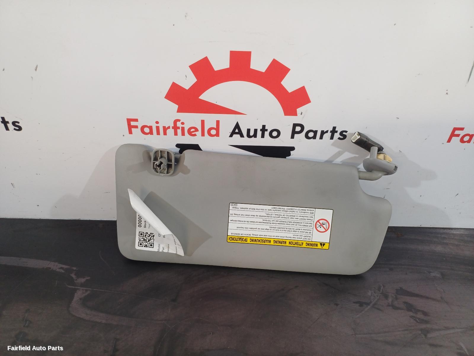 2012-2016 Honda Civic Sunvisor