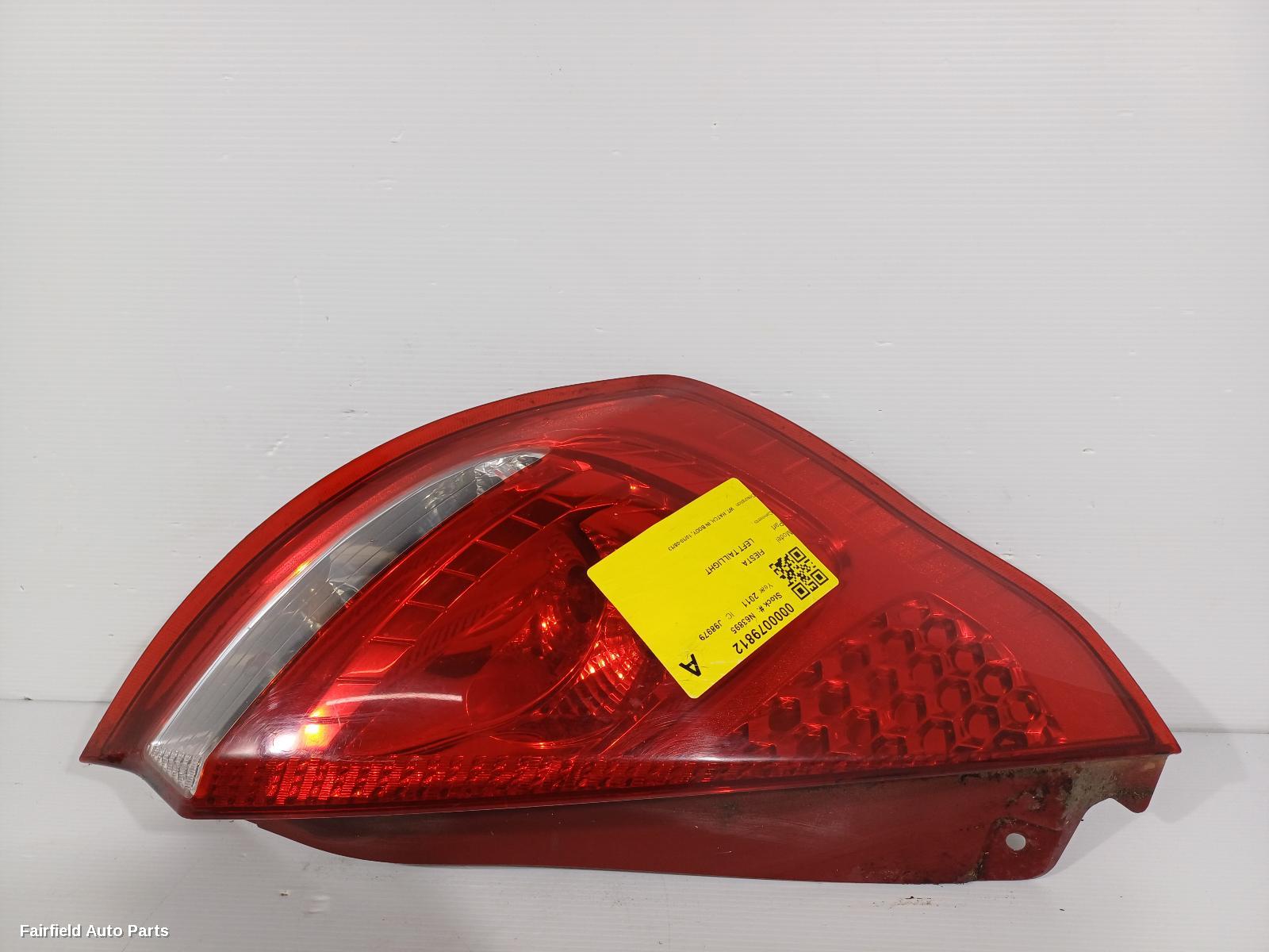 2010-2013 Ford Fiesta Left Taillight