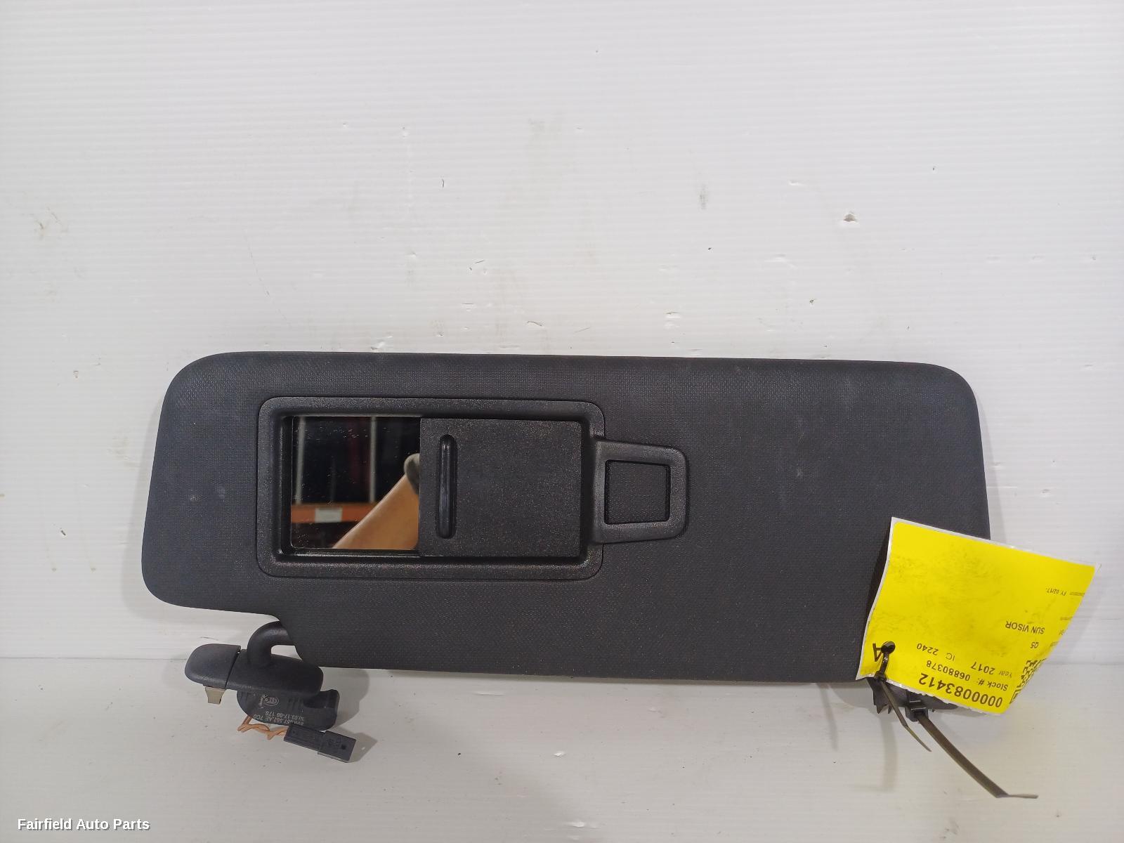 2017-2025 Audi Q5 Sunvisor