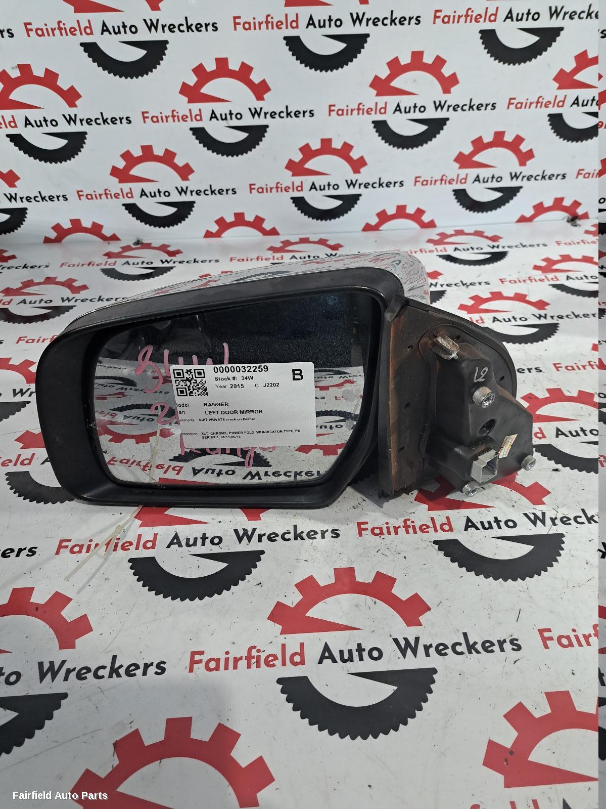 2011-2015 Ford Ranger Left Door Mirror