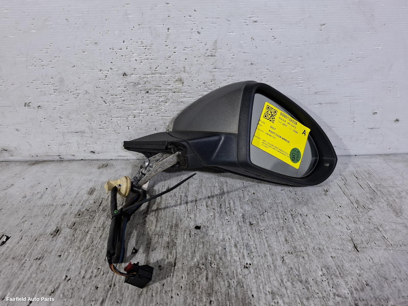 2012-2017 Volkswagen Golf Right Door Mirror