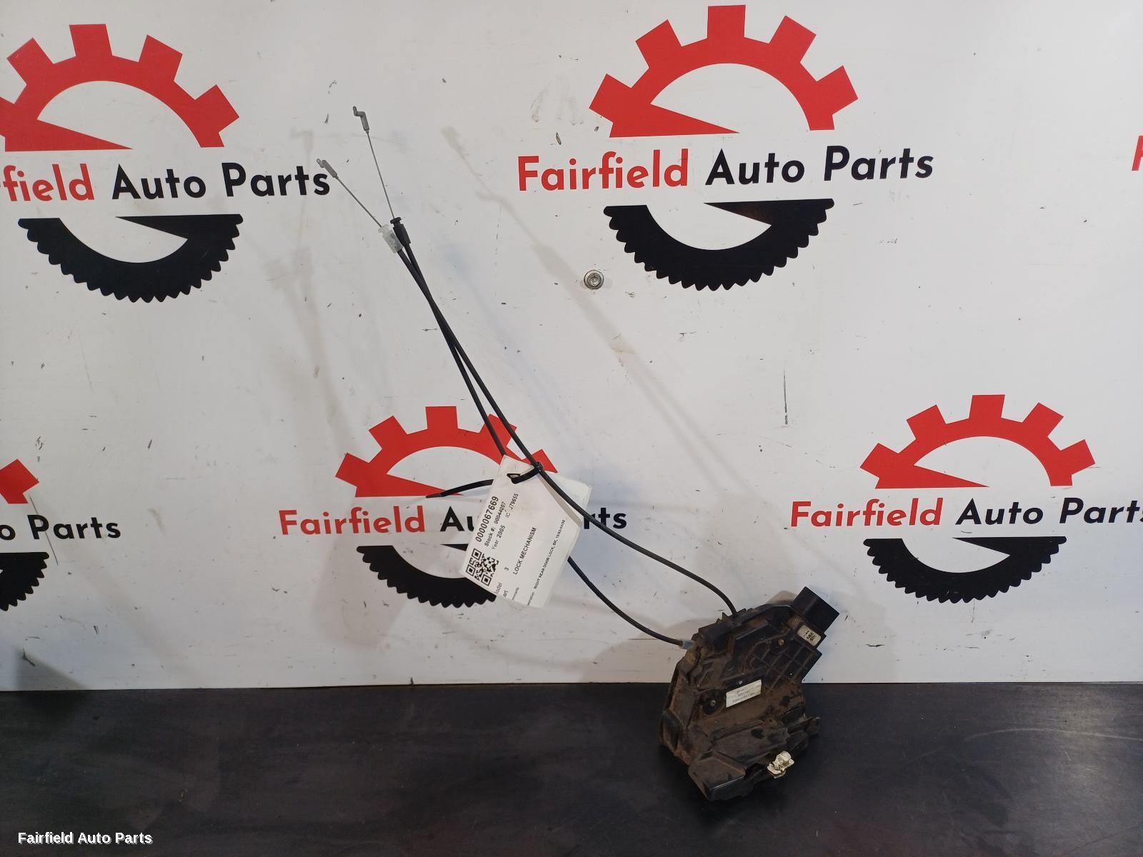 2003-2009 Mazda 3 Door Boot Gate Lock