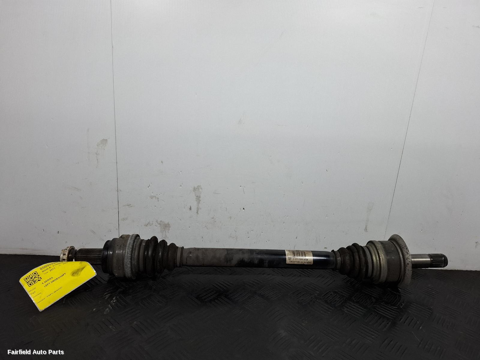 2010-2017 Bmw 5 Series Left Driveshaft
