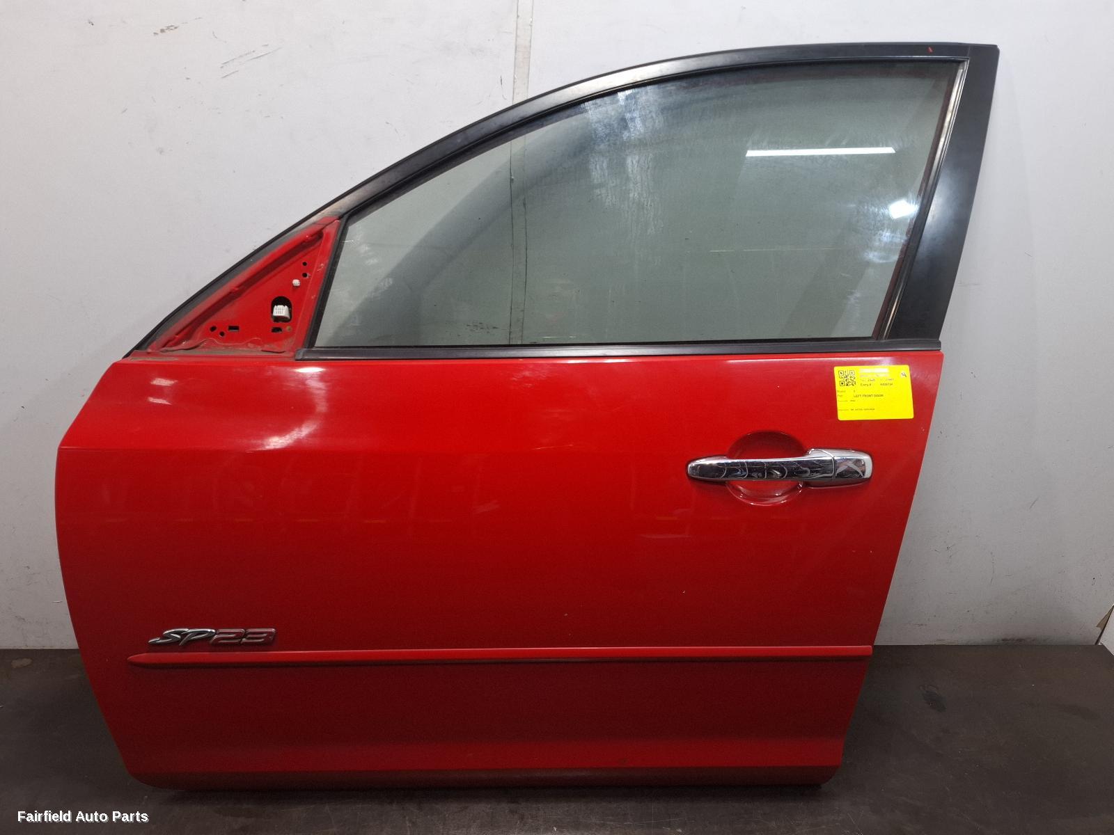 2003-2009 Mazda 3 Left Front Door