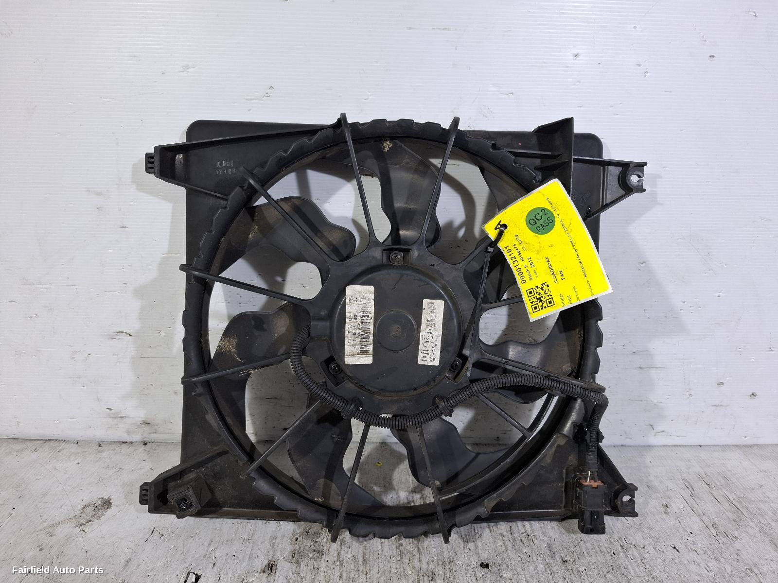 2007-2018 Hyundai Iload/imax Fan