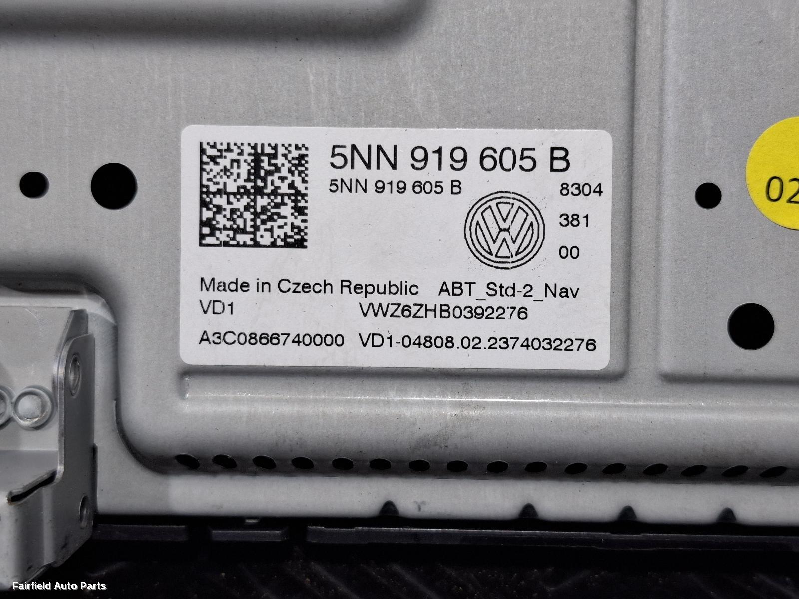 2016-2024 Volkswagen Tiguan Radio Cd Dvd Sat Tv