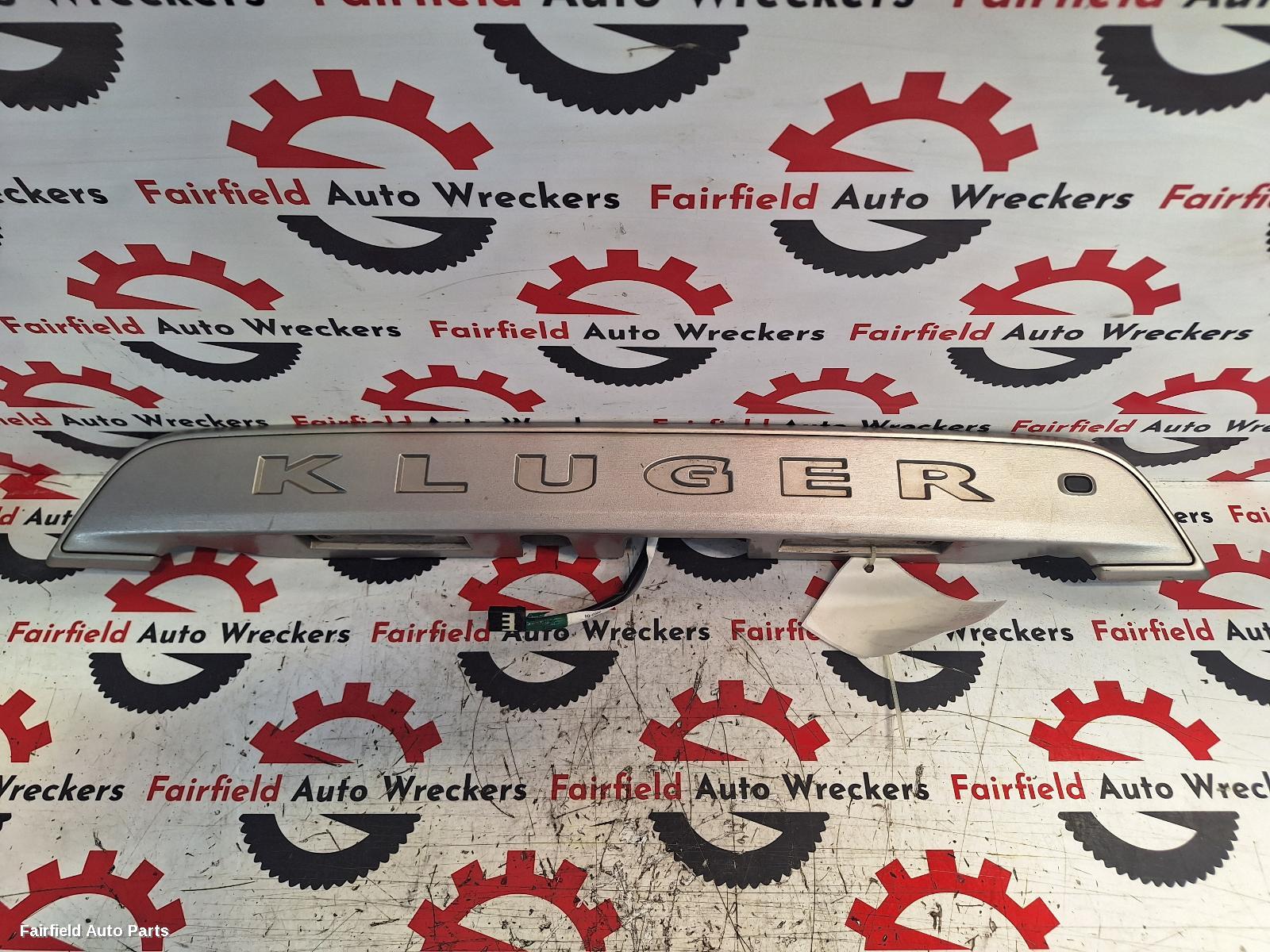 2007-2014 Toyota Kluger Rear Garnish
